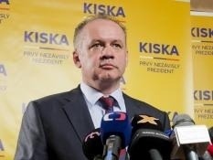 Andrej Kiska po vyhlásení