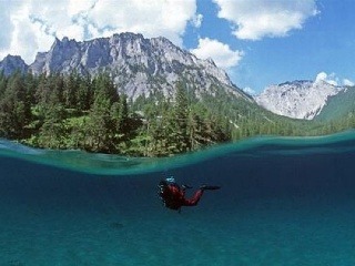 Zelené jazero, Rakúsko
