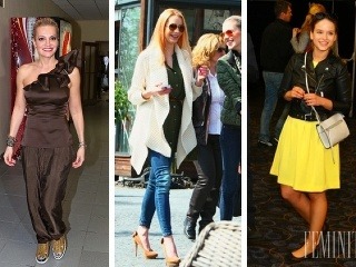 Známe krásky počas bežných