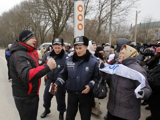 Protest Krymských Tatárov