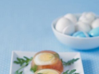 Aspikové tortičky so šunkou