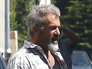 Mel Gibson so šedivými