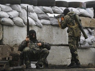 Separatisti obsadili na Ukrajine