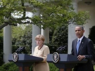 Angela Merkelova a Barack