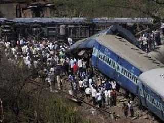 Havária vlaku v Indii