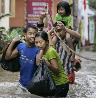 Jakarta je pod vodou,