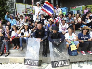 Protivládne demonštrácie v Thajsku