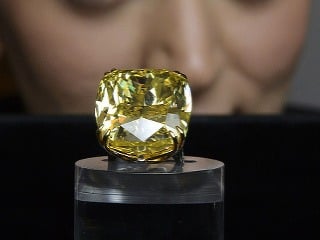 Vzácny žltý diamant predali