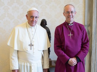 Pápež František a Justin