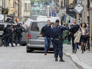 Bombový poplach v Štokholme