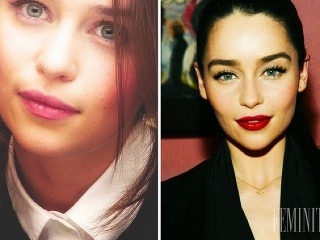 Zvodná kráska na červenom