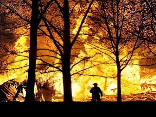 Grécko v plameňoch: Požiar