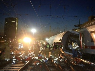 Zrážka vlakov v nemeckom