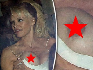 Pamela Anderson si neustrážila