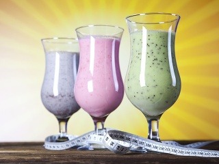 Koktejly, ako náhradu stravy,