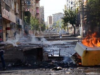 Nepokoje v meste Diyarbakir