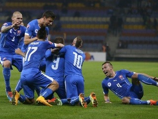 Radosť slovenských futbalistov