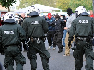 Demonštrácie v Kolíne
