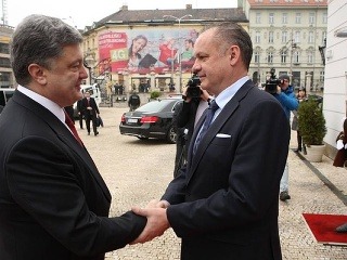 Porošenko prišiel do Bratislavy: