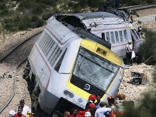 Zrážka vlaku v Čechách