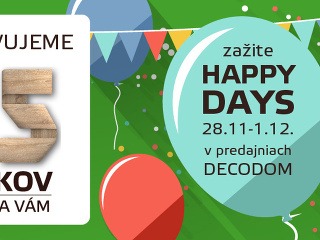 Decodom oslavuje 15. narodeniny,