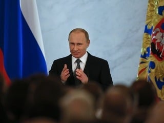 Vladimir Putin počas svojho