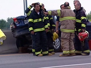 Nehoda na diaľnici -