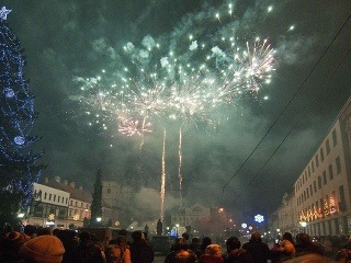 Novoročné oslavy v Košiciach