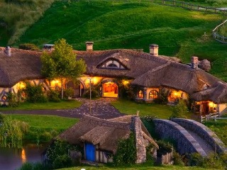 Hobbitov motel, Nový Zéland