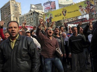 Protesty v Egypte si