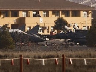 Havária gréckej stíhačky F-16