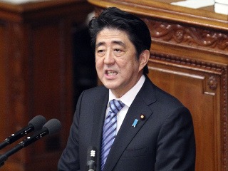 Japonský premiér Šinzo Abe