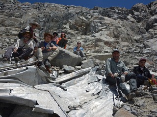 Čílski horolezci objavili vrak