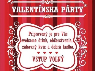 Valentínska párty v deň