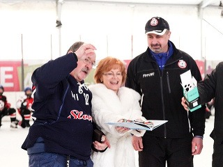 Zľava: D. Hevier, M.