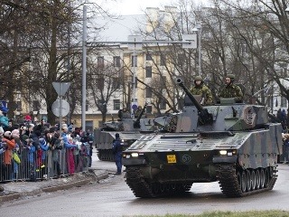 Cvičenia estónskej armády a