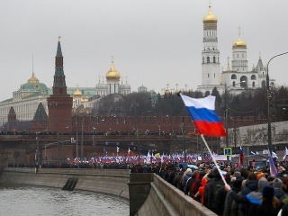 Pochod v Moskve