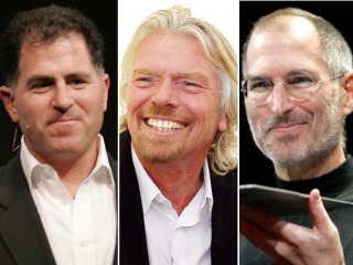 Michael Dell, Richard Branson,
