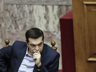 Alexis Tsipras počas špeciálnej