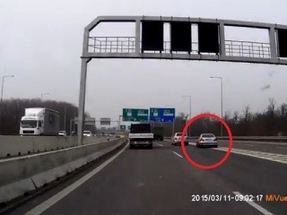 VIDEO Šialená jazda cestného