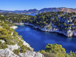 Záliv Calanque, Cassis, Francúzsko