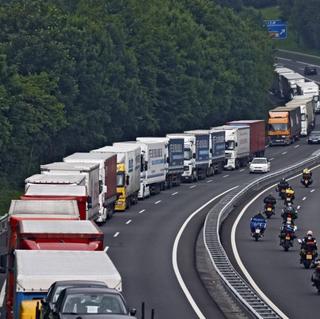 Štrajk kamionistov v Portugalsku