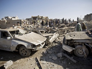 Následky bojov v Jemene