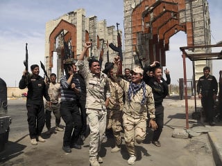 Iracké jednotky v Tikríte