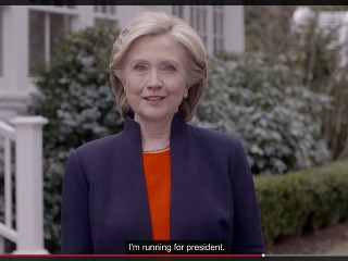 VIDEO Hillary Clintonová opäť