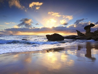 Pláž pri Noraville, Austrália