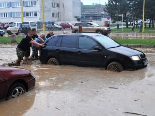Prešov zasiahla silná búrka