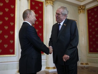 Vladimir Putin a Miloš
