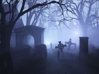 Čudné zvuky na cintoríne