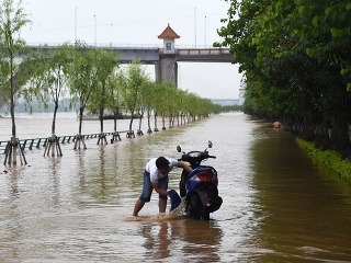 Povodne v Číne